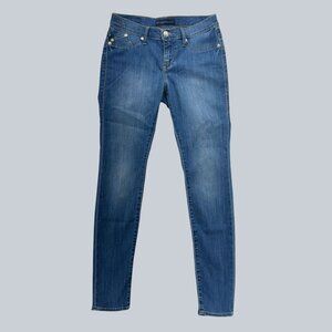 Rock & Republic Kashmiere Denim Blue Skinny Jeans Womens Size 8
